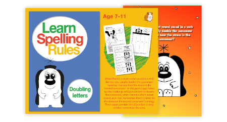 Learn Spelling Rules Challenge 2: Doubling Letters (7-11 years)