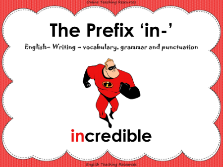 The Prefix 'in-' - PowerPoint