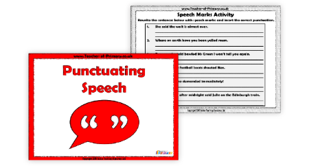 Punctuating Speech