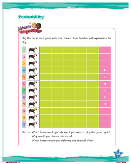 Max Maths, Year 6, Heads Together, Probability (1)