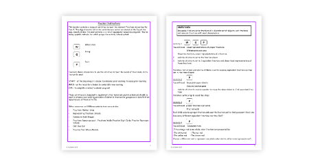 Fractions of a set of objects