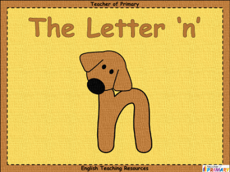 The Letter N - PowerPoint