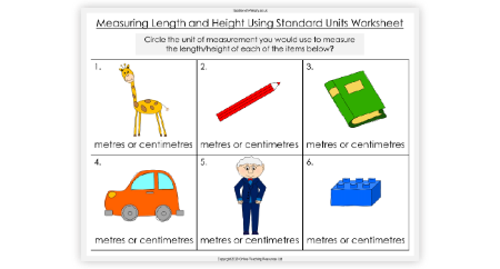 Measuring Length and Height Using Standard Units