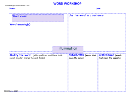 6. Word Workshop