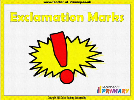 Exclamation Marks - PowerPoint