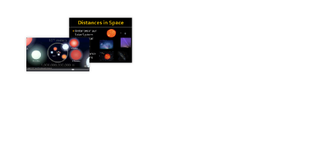 Distances in Space - Middle School