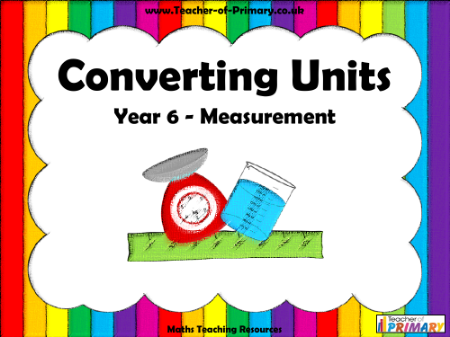 Converting Units - PowerPoint