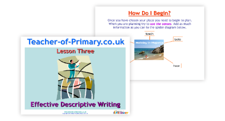 Descriptive Writing - Lesson 3 - Effective Descriptive Writing