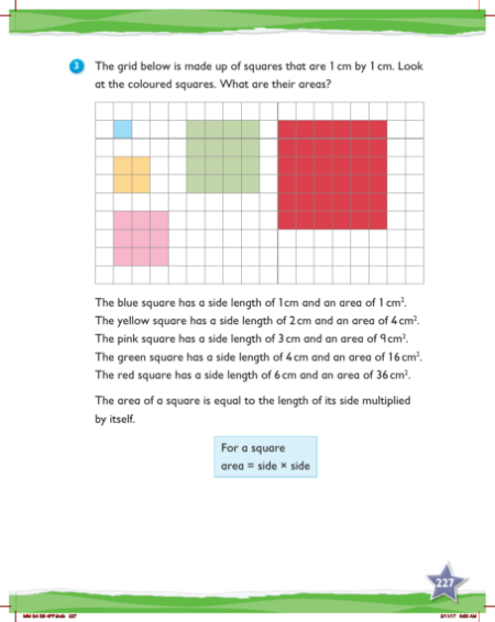 Max Maths, Year 4, Learn together, Area (3)