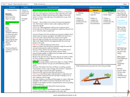 Teacher notes