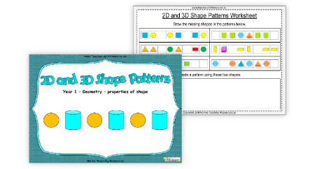 2D and 3D Shape Patterns