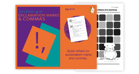 Using Exclamation Marks And Commas (9-14 years)