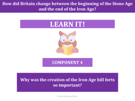 Why was the creation of the Iron Age hill forts so important? - Presentation