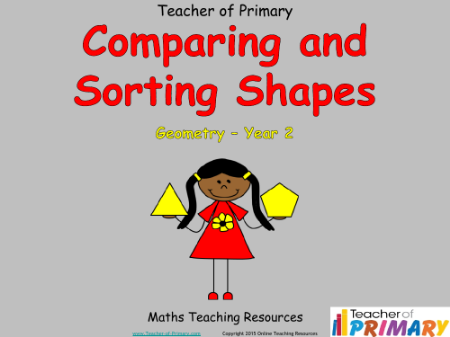 Comparing and Sorting Shapes - PowerPoint