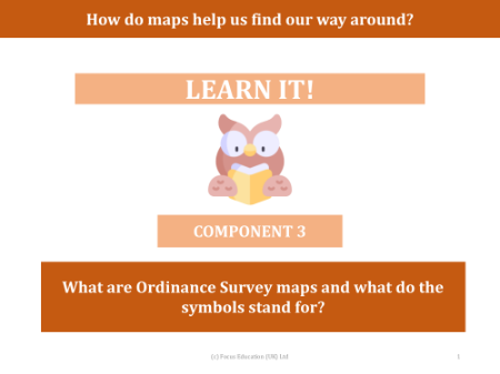 What are Ordinance Survey maps and what do the symbols stand for? - Presentation