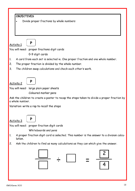 Dividing fractions worksheet by whole numbers