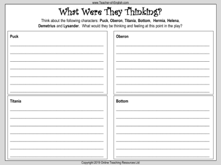 What a Muddle! - What Were They Thinking? Worksheet 1