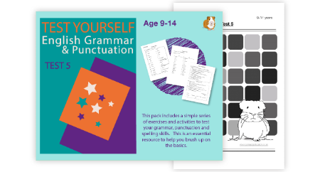 Assessment Test 5 (Test Your English Grammar And Punctuation Skills) 9-14 years