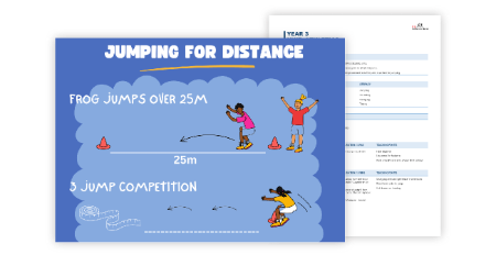 Jumping for distance