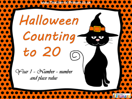 Halloween Counting to 20 - PowerPoint