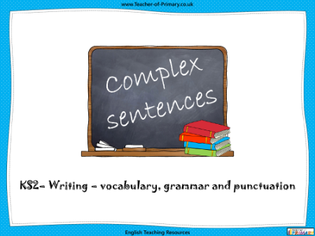 Complex Sentences - PowerPoint