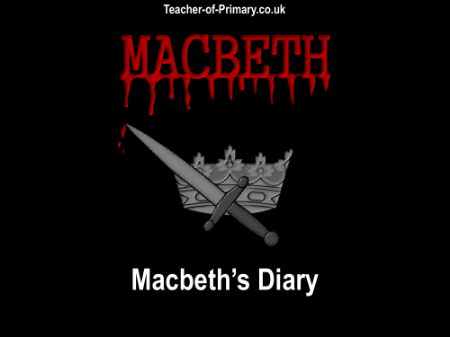 Macbeth's Diary Powerpoint