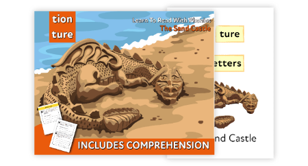 Close Reading Comprehension 'The Sand Castle’ (4-8 years)