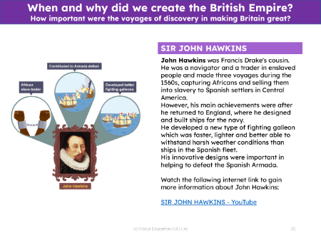 Sir John Hawkins - Info sheet