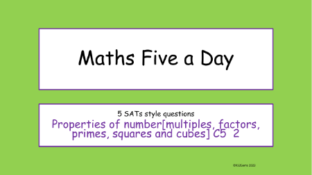 Calculations - Properties of number 2