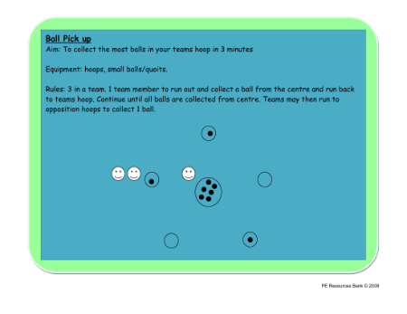 Ball pick-up - Invasion Games