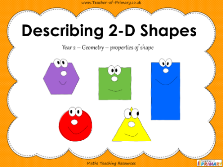 Describing 2-D Shapes - PowerPoint