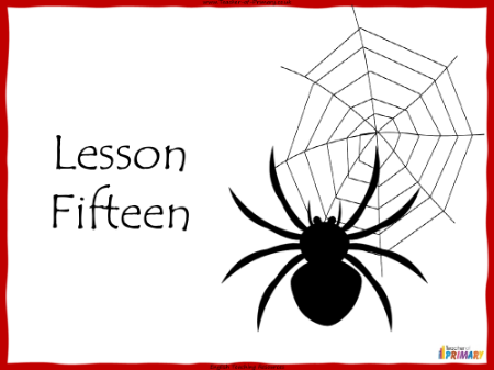 Cirque Du Freak - Lesson 15 - Read to the End PowerPoint