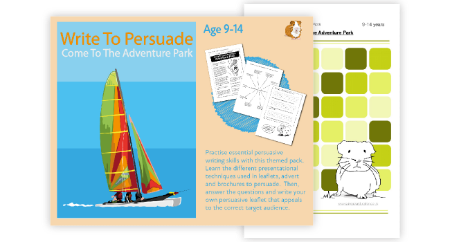 Write To Persuade: Come To The Adventure Park (9-14 years)