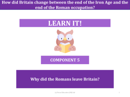 Why did the Romans leave Britain? - Presentation