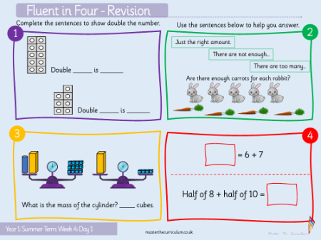 Multiplication and division - Make equal groups grouping activity - Starter