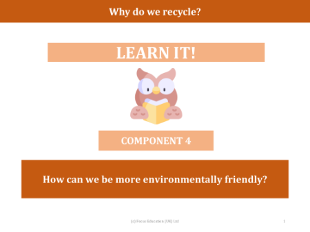 How can we be more environmentally friendly? - Presentation