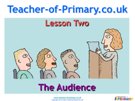 Writing to Persuade - Lesson 2 - The Audience PowerPoint