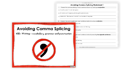 Avoiding Comma Splicing