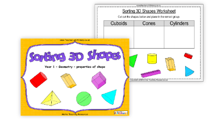 Sorting 3D Shapes