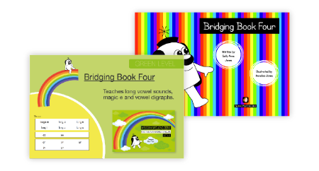 Bridging Book 4 - Introduces Long Vowel Sounds and Magic e