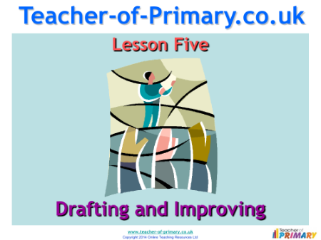 Descriptive Writing - Lesson 5 - Drafting and Improving PowerPoint