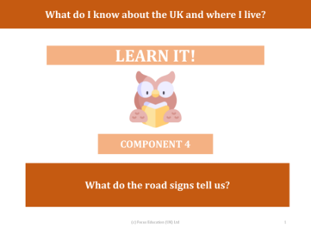 What do the road signs tell us? - Presentation