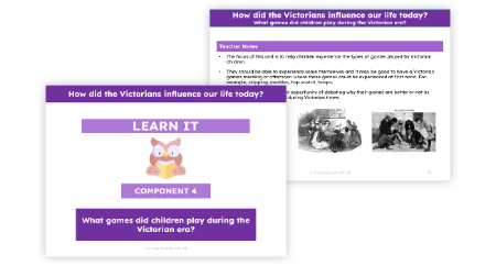 What games did children play during the Victorian era?