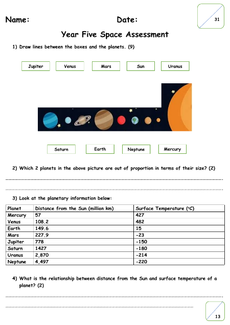 Space - Assessment