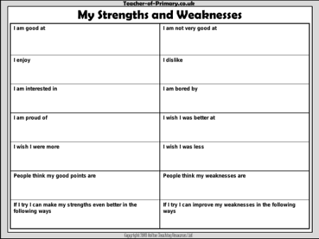 Back to School - All About Me - Worksheet