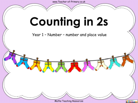 Counting in 2s - PowerPoint
