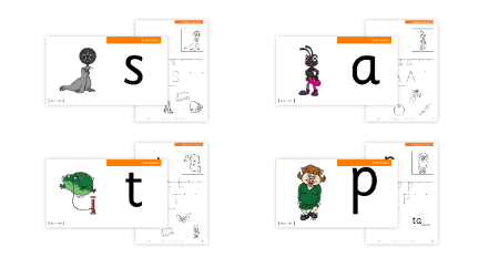 s, a, t and p - Phonics Phase 2 - Week 1