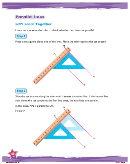 Max Maths, Year 5, Learn together, Parallel lines