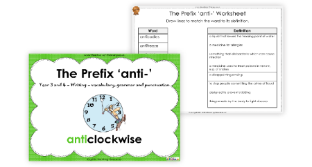 The Prefix 'anti-'