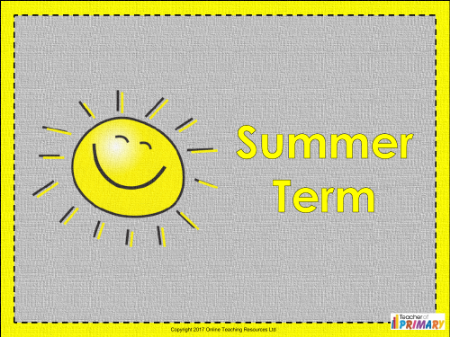 Spellings Dictation 4th Grade and 5th Grade - Summer Term - Answers PowerPoint